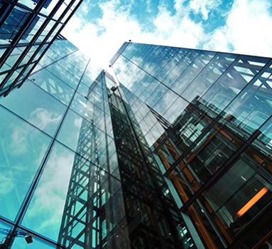 K&Kglass Structural & Strength toughened laminated angle pic building